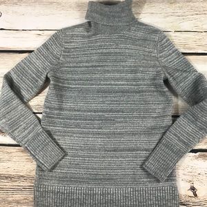 J Crew Mercantile XS Women’s Gray Turtleneck Wool